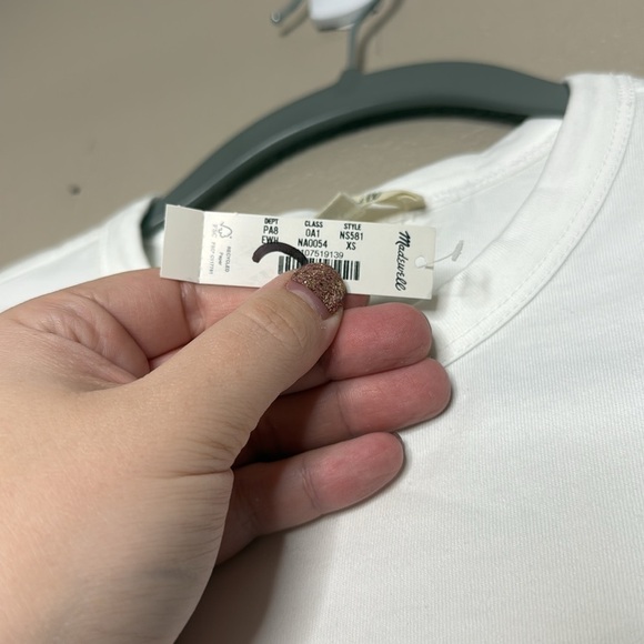 Madewell Cotton Perfect Crewneck Tee - Picture 9 of 13